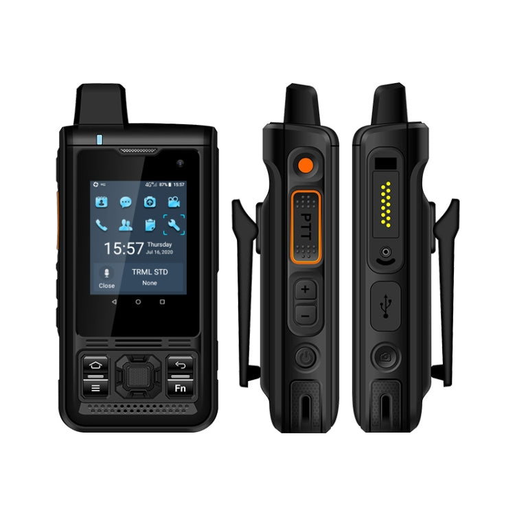 UNIWA B8000 Rugged Phone, 1GB+8GB, IP68 Water-resistant Dustproof Shockproof, 4000mAh Battery, 2.4 inch Android 8.1 MTK6739 Quad Core, Network: 4G, PTT, OTG, SOS(Black)