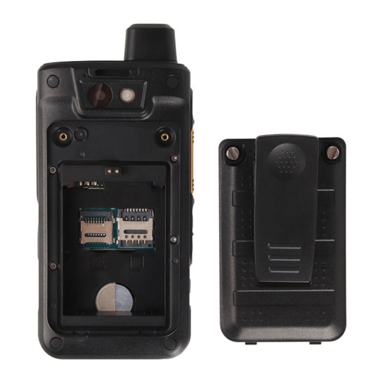 UNIWA B8000 Rugged Phone, 1GB+8GB, IP68 Water-resistant Dustproof Shockproof, 4000mAh Battery, 2.4 inch Android 8.1 MTK6739 Quad Core, Network: 4G, PTT, OTG, SOS(Black)