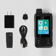 UNIWA B8000 Rugged Phone, 1GB+8GB, IP68 Water-resistant Dustproof Shockproof, 4000mAh Battery, 2.4 inch Android 8.1 MTK6739 Quad Core, Network: 4G, PTT, OTG, SOS(Black)