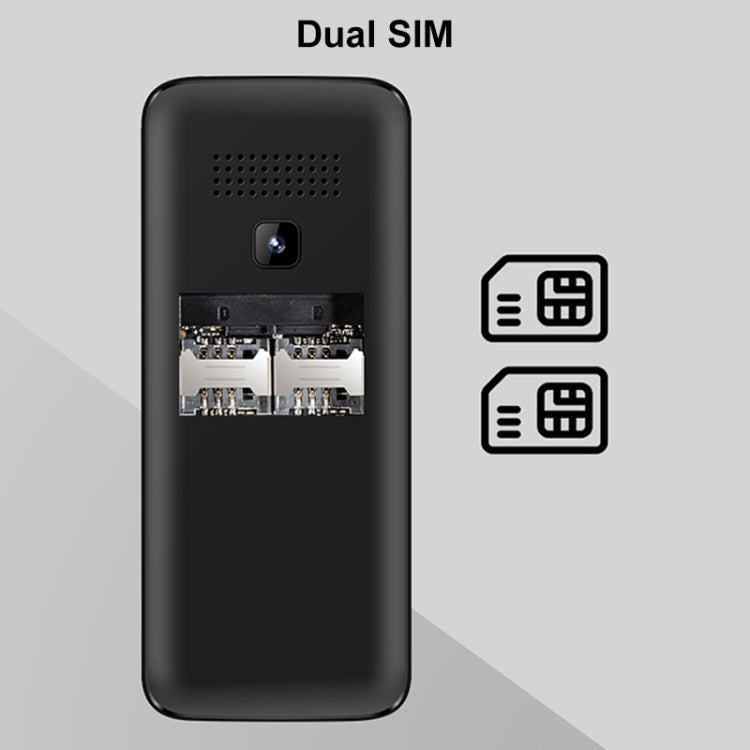 UNIWA E1801 Mobile Phone, 1.77 inch, 800mAh Battery, 21 Keys, Support Bluetooth, FM, MP3, MP4, GSM, Dual SIM(Blue) - UNIWA by UNIWA | Online Shopping South Africa | PMC TechLife