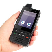 UNIWA F60 Walkie Talkie Rugged Phone, 1GB+8GB, IP68 Water-resistant Dustproof Shockproof, 5300mAh Battery, 2.8 inch Android 9.0 MTK6739 Quad Core up to 1.3GHz, Network: 4G, SOS, OTG, NFC(Black)