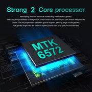 P55-Rino4 Pro, 512MB+4GB, 5.45 inch Screen, Face Identification, Android 4.4.2 MTK6572 Dual Core, Network: 3G (Black)