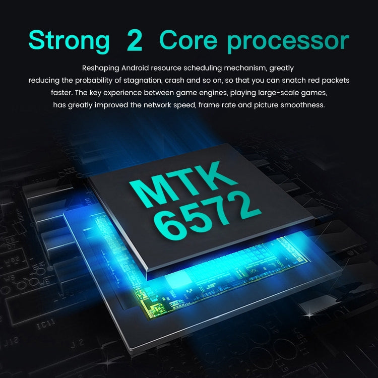 P55-Rino4 Pro, 512MB+4GB, 5.45 inch Screen, Face Identification, Android 4.4.2 MTK6572 Dual Core, Network: 3G (Black)
