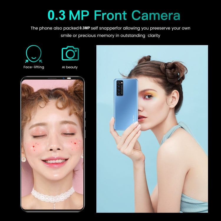 P55-Rino4 Pro, 512MB+4GB, 5.45 inch Screen, Face Identification, Android 4.4.2 MTK6572 Dual Core, Network: 3G (Black)