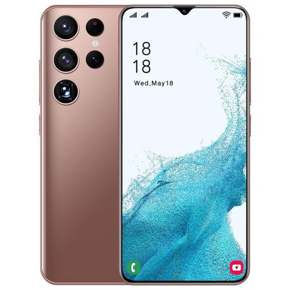 S22 Ultra 5G N10, 1GB+8GB, 6.3 inch Waterdrop Screen, Face Identification, Android 6.0 MTK6582 Quad Core, Network: 3G(Gold)