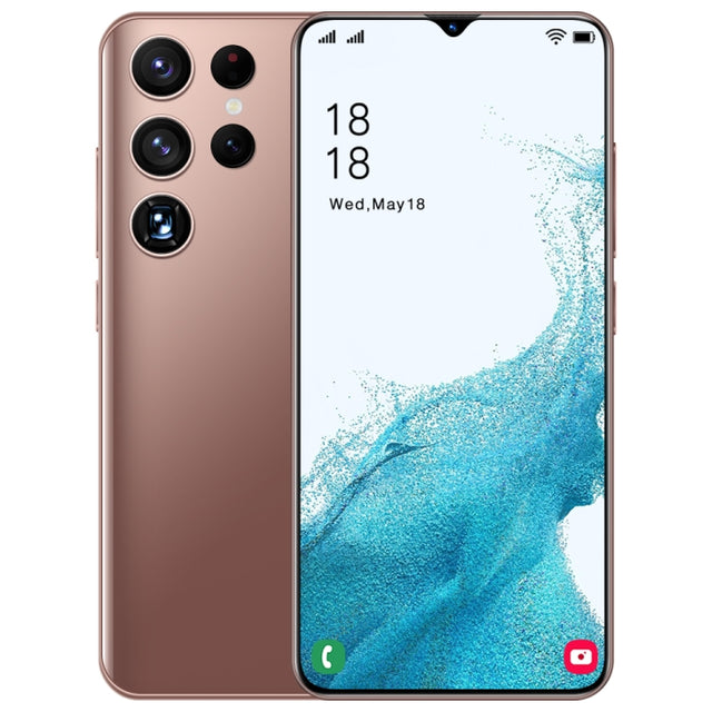 S22 Ultra 5G N10, 1GB+8GB, 6.3 inch Waterdrop Screen, Face Identification, Android 6.0 MTK6582 Quad Core, Network: 3G(Gold)