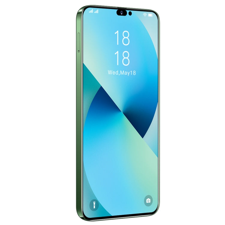 i14 Pro Max N85, 1GB+16GB, 6.3 inch Screen, Face Identification, Android 6.0 Spreadtrum 7731G Quad Core, Network: 3G, Dual SIM(Green)
