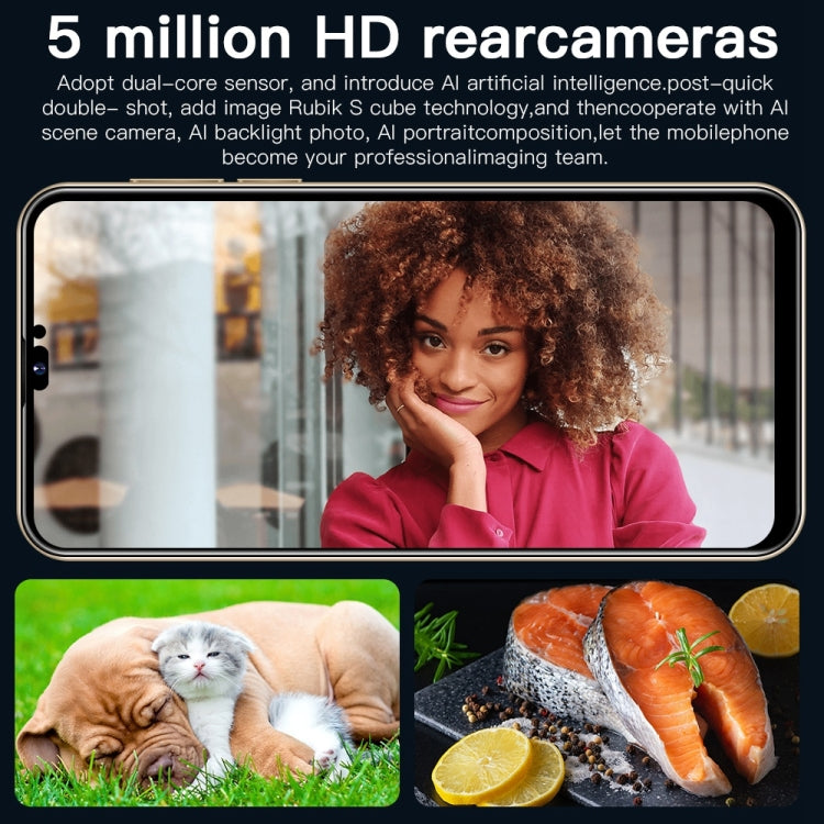 i14 Pro Max N86, 2GB+16GB, 6.3 inch, Face Identification, Android 8.1 MTK6737 Quad Core, Network: 4G(Gold) - free shipping - PMC TechLife - Order now!