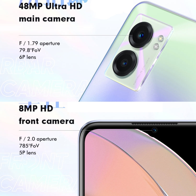 Realme V23 5G, 48MP Camera, 8GB+256GB, Dual Back Cameras, Side Fingerprint Identification, 5000mAh Battery, 6.58 inch Realme UI 3.0 / Android 12 MediaTek Dimensity 810 Octa Core up to 2.4GHz, Network: 5G, Support Google Play(Gradient) - free shipping - PMC TechLife - Order now!