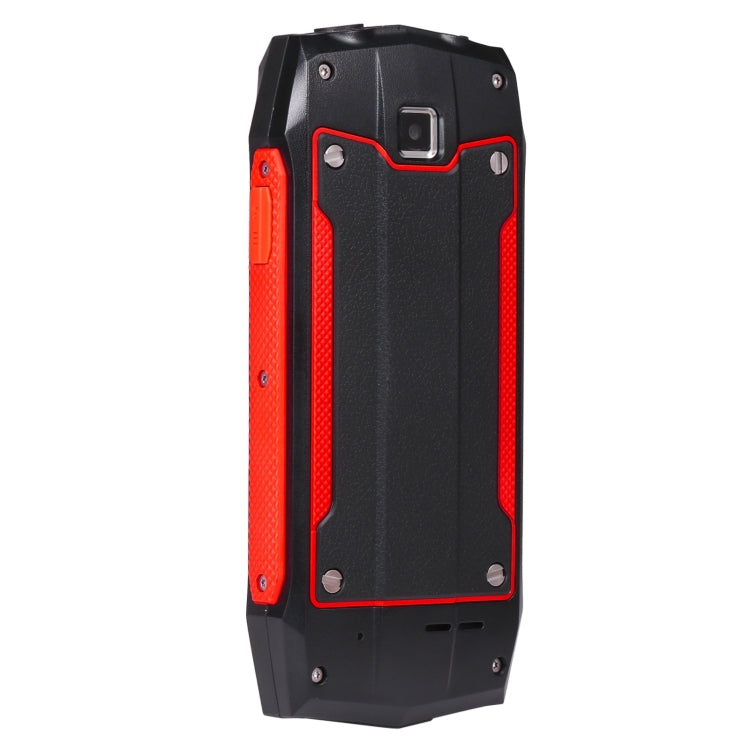 Rugtel R1C Rugged Phone, IP68 Waterproof Dustproof Shockproof, 2.4 inch, MTK6261D, 2000mAh Battery, SOS, FM, Dual SIM(Red) - free shipping - PMC Jewellery - Order now!