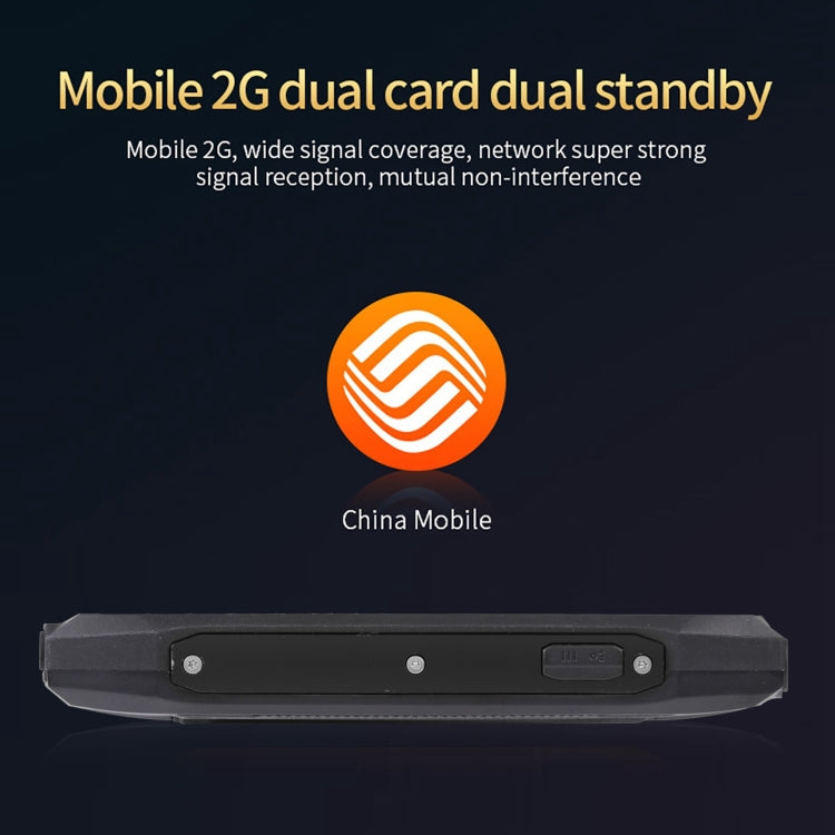 Rugtel R1D Rugged Phone, IP68 Waterproof Dustproof Shockproof, 2.4 inch, MTK6261D, 2000mAh Battery, Loud Box Speaker, FM, Network: 2G, Dual SIM (Black) - free shipping - PMC Jewellery - Order now!