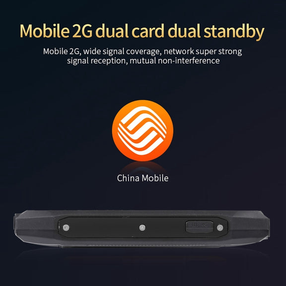Rugtel R1D Rugged Phone, IP68 Water-resistant Dustproof Shockproof, 2.4 inch, MTK6261D, 2000mAh Battery, Loud Box Speaker, FM, Network: 2G, Dual SIM (Black)