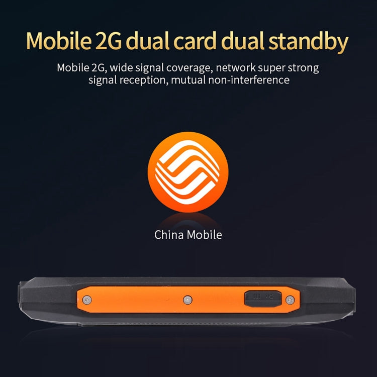 Rugtel R1D Rugged Phone, IP68 Waterproof Dustproof Shockproof, 2.4 inch, MTK6261D, 2000mAh Battery, Loud Box Speaker, FM, Network: 2G, Dual SIM(Orange) - free shipping - PMC Jewellery - Order now!