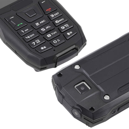 Rugtel R2C Rugged Phone, IP68 Waterproof Dustproof Shockproof, 2.4 inch, MTK6261D, 2500mAh Battery, SOS, FM, Dual SIM(Black) - free shipping - PMC Jewellery - Order now!