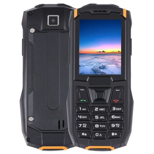 Rugtel R2C Rugged Phone, IP68 Waterproof Dustproof Shockproof, 2.4 inch, MTK6261D, 2500mAh Battery, SOS, FM, Dual SIM (Orange) - free shipping - PMC Jewellery - Order now!