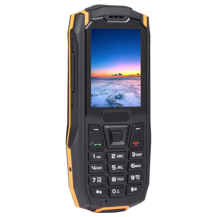 Rugtel R2C Rugged Phone, IP68 Waterproof Dustproof Shockproof, 2.4 inch, MTK6261D, 2500mAh Battery, SOS, FM, Dual SIM (Orange) - free shipping - PMC TechLife - Order now!