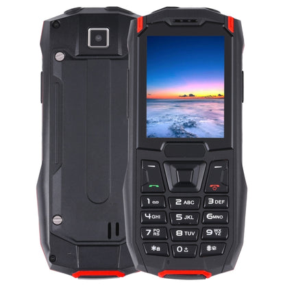 Rugtel R2C Rugged Phone, IP68 Waterproof Dustproof Shockproof, 2.4 inch, MTK6261D, 2500mAh Battery, SOS, FM, Dual SIM(Red) - free shipping - PMC Jewellery - Order now!