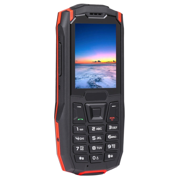 Rugtel R2C Rugged Phone, IP68 Waterproof Dustproof Shockproof, 2.4 inch, MTK6261D, 2500mAh Battery, SOS, FM, Dual SIM(Red) - free shipping - PMC TechLife - Order now!