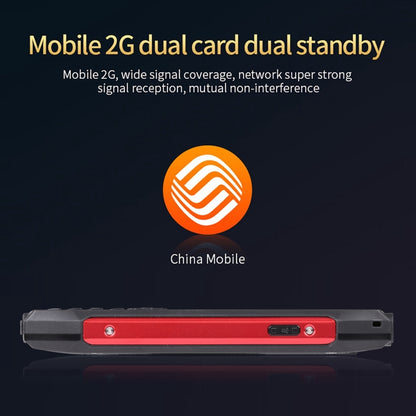 Rugtel R3C Rugged Phone, IP68 Waterproof Dustproof Shockproof, 2.8 inch, MTK6261D, 2000mAh Battery, SOS, FM, Dual SIM(Red) - free shipping - PMC Jewellery - Order now!