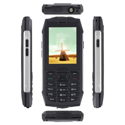 Rugtel R3C Rugged Phone, IP68 Waterproof Dustproof Shockproof, 2.8 inch, MTK6261D, 2000mAh Battery, SOS, FM, Dual SIM(Silver) - free shipping - PMC Jewellery - Order now!