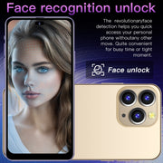 i14 Pro Max / H208A, 3GB+32GB, 6.5 inch Dynamic Island Screen, Face Identification, Android 8.1 MTK6753 Octa Core, Network: 4G (Gold)