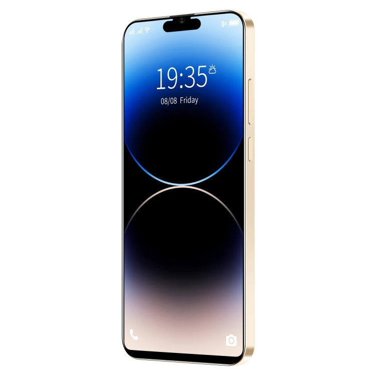 i14 Pro Max N85, 1GB+8GB, 6.1 inch Screen, Face Identification, Android 8.1 MTK6580A Quad Core, Network: 3G, Dual SIM (Gold) - free shipping - PMC Jewellery - Order now!