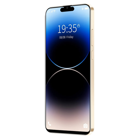 i14 Pro Max N85, 1GB+8GB, 6.1 inch Screen, Face Identification, Android 8.1 MTK6580A Quad Core, Network: 3G, Dual SIM (Gold)