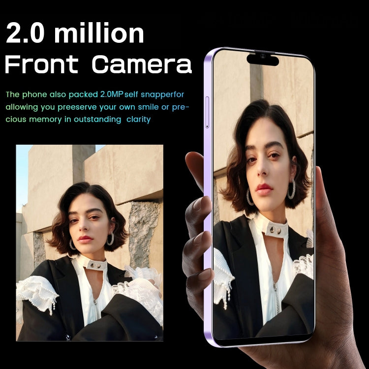 i14 Pro Max N85, 1GB+8GB, 6.1 inch Screen, Face Identification, Android 8.1 MTK6580A Quad Core, Network: 3G, Dual SIM (Gold) - free shipping - PMC Jewellery - Order now!