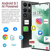 S23Ultra 5G D12332, 3GB+64GB, Face Identification, 6.7 inch Screen Android 8.1 MTK6753 Octa Core, Network: 4G(Green)