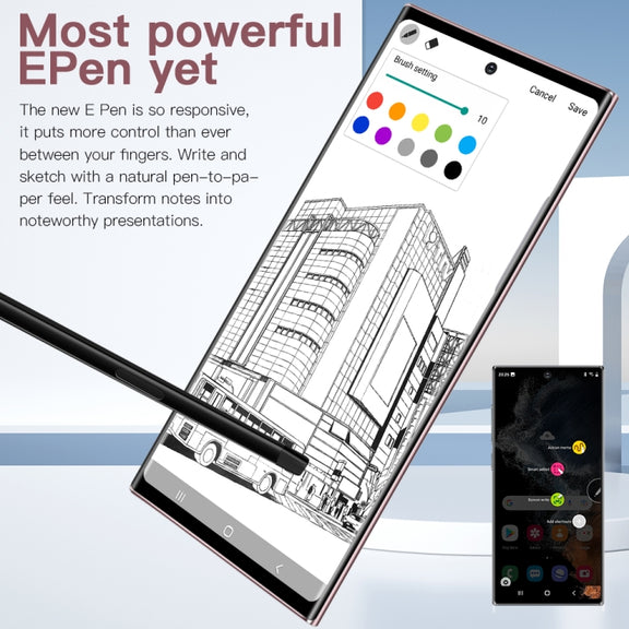 S23Ultra 5G D12332, 3GB+64GB, Face Identification, 6.7 inch Screen Android 8.1 MTK6753 Octa Core, Network: 4G(Green)