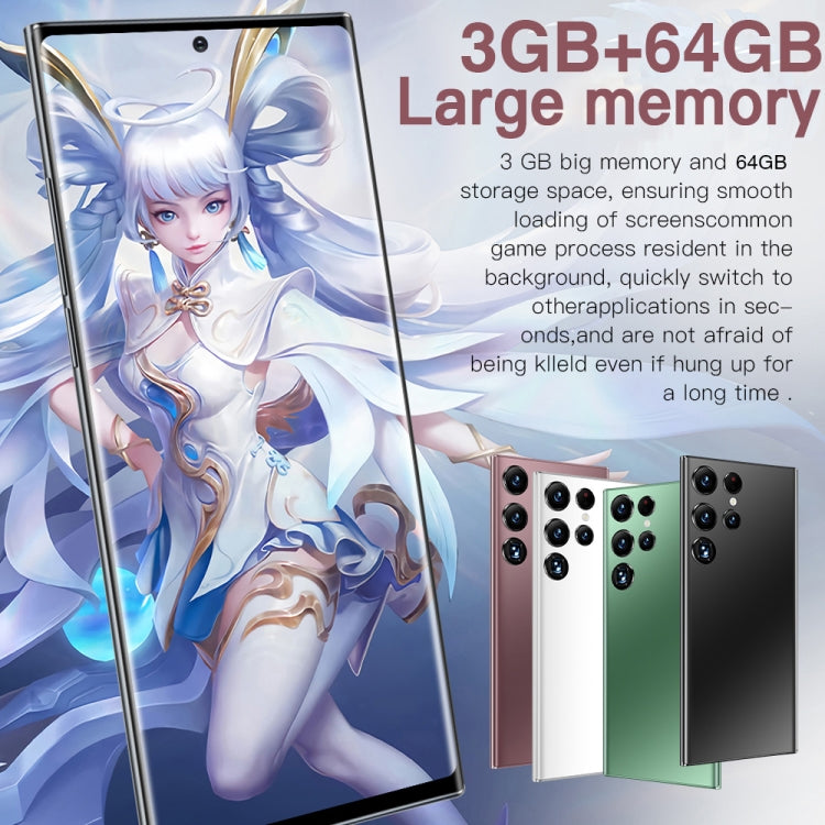 S23Ultra 5G D12332, 3GB+64GB, Face Identification, 6.7 inch Screen Android 8.1 MTK6753 Octa Core, Network: 4G(Green) -  by PMC Jewellery | Online Shopping South Africa | PMC Jewellery | Buy Now Pay Later Mobicred