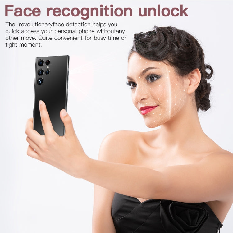 S23Ultra 5G D12332, 3GB+64GB, Face Identification, 6.7 inch Screen Android 8.1 MTK6753 Octa Core, Network: 4G(Green)