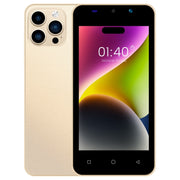 i14 mini HRDP5, 512MB+4GB, 5.0 inch Screen, Face Identification, Android 5.0 MTK6572 Dual Core, Network: 3G (Gold)