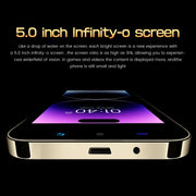 i14 mini HRDP5, 512MB+4GB, 5.0 inch Screen, Face Identification, Android 5.0 MTK6572 Dual Core, Network: 3G (Gold)