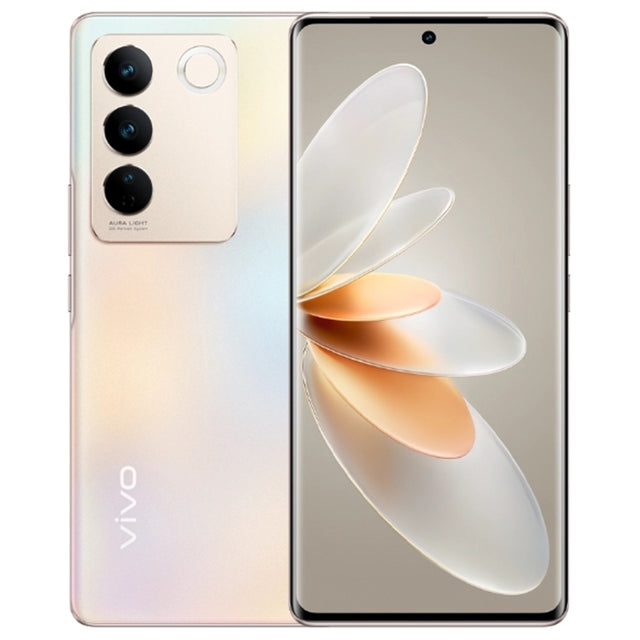vivo S16 5G, 64MP Camera, 12GB+256GB, Triple Back Cameras, Srceen Fingerprint Identification, 4600mAh Battery, 6.78 inch Android 13 OriginOS 3 Qualcomm Snapdragon 870 Octa Core up to 3.2GHz, OTG, NFC, Network: 5G (Gold)