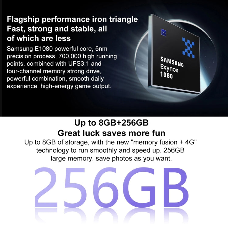 vivo S16e 5G, 50MP Camera, 8GB+256GB, Triple Back Cameras, Srceen Fingerprint Identification, 4600mAh Battery, 6.62 inch Android 11 OriginOS Ocean Exynos 1080 Octa Core up to 2.8GHz, OTG, NFC, Network: 5G (Black) - free shipping - PMC TechLife - Order now!