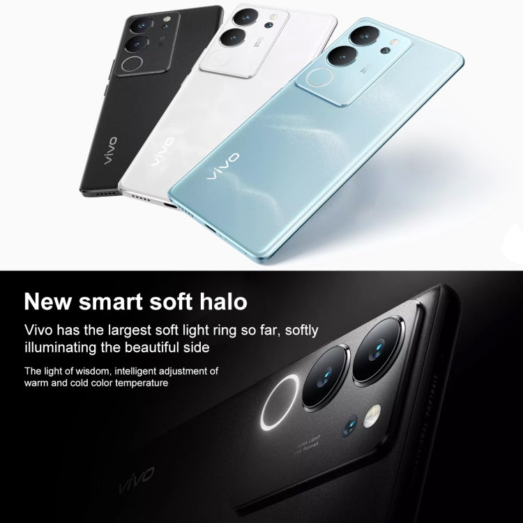 vivo S17 Pro 5G, 50MP Camera, 8GB+256GB, Triple Back Cameras, Srceen Fingerprint Identification, 4600mAh Battery, 6.78 inch Android 13 OriginOS 3 Dimensity 8200 Octa Core up to 3.1GHz, OTG, NFC, Network: 5G(White) - free shipping - PMC TechLife - Order now!