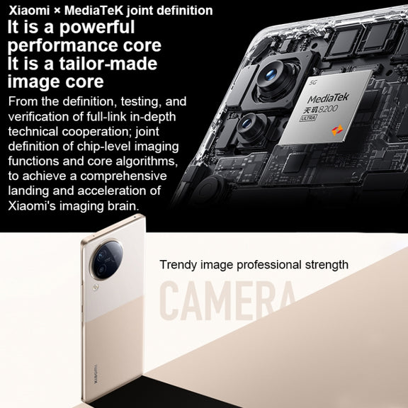 Xiaomi Civi 3 5G, 50MP Camera, 12GB+512GB, Triple Back Cameras + Dual Front Cameras, In-screen Fingerprint Identification, 4500mAh Battery, 6.55 inch MIUI 14 Dimensity 8200-Ultra Octa Core 4nm up to 3.1GHz, Network: 5G, NFC (Grey)