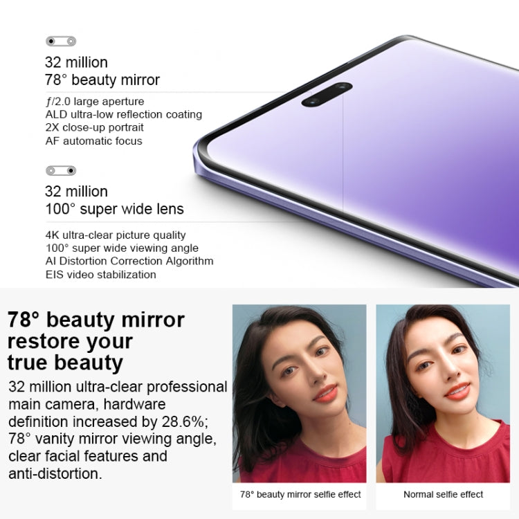 Xiaomi Civi 3 5G, 50MP Camera, 12GB+512GB, Triple Back Cameras + Dual Front Cameras, In-screen Fingerprint Identification, 4500mAh Battery, 6.55 inch MIUI 14 Dimensity 8200-Ultra Octa Core 4nm up to 3.1GHz, Network: 5G, NFC (Purple)