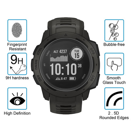 ENKAY Hat-Prince for 37mm Diameter Circular Dial Smart Watch 0.2mm 9H Surface Hardness 2.15D Curved Explosion-proof Tempered Glass Screen Film - Screen Protector by ENKAY | Online Shopping South Africa | PMC Jewellery | Buy Now Pay Later Mobicred