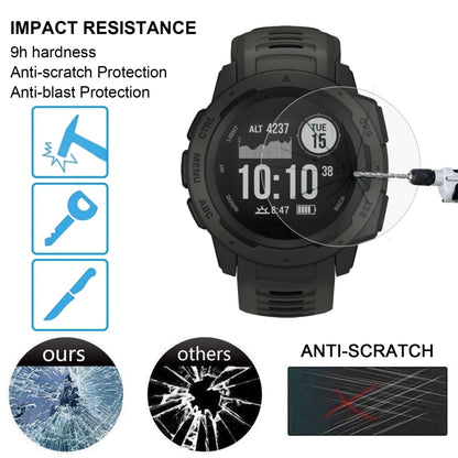 ENKAY Hat-Prince for 37mm Diameter Circular Dial Smart Watch 0.2mm 9H Surface Hardness 2.15D Curved Explosion-proof Tempered Glass Screen Film - Screen Protector by ENKAY | Online Shopping South Africa | PMC Jewellery | Buy Now Pay Later Mobicred