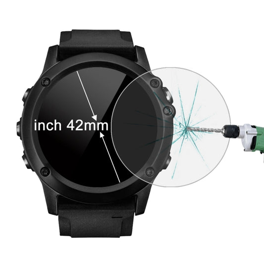 ENKAY Hat-Prince for 42mm Diameter Circular Dial Smart Watch 0.2mm 9H Surface Hardness 2.15D Curved Explosion-proof Tempered Glass Screen Film - Screen Protector by ENKAY | Online Shopping South Africa | PMC Jewellery | Buy Now Pay Later Mobicred