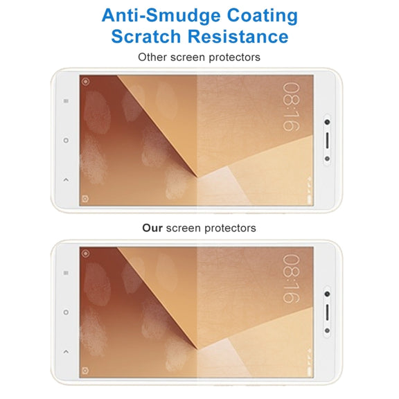 100 PCS for Xiaomi Redmi Note 5A 0.26mm 9H Surface Hardness 2.5D Explosion-proof Non-full Screen Tempered Glass Screen Film