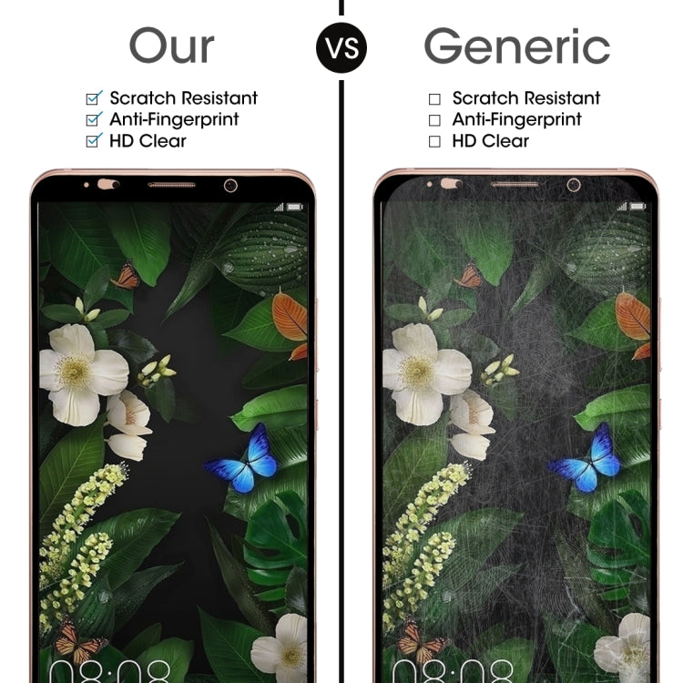 For Huawei  Mate 10 Pro 9H Surface Hardness 2.5D Curved Edge HD Explosion-proof Tempered Glass Screen Protector(Black) - Huawei Tempered Glass by PMC TechLife | Online Shopping South Africa | PMC TechLife | Buy Now Pay Later Mobicred