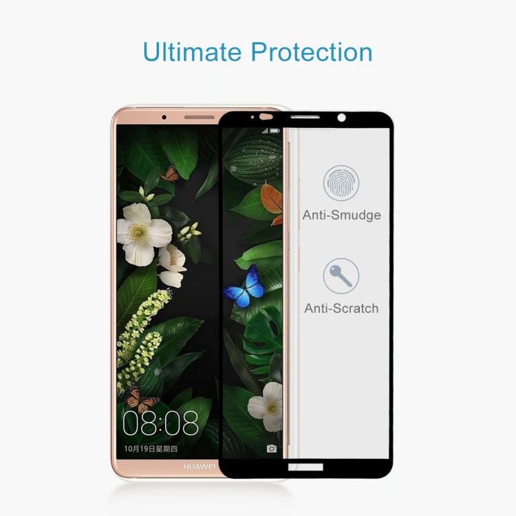 For Huawei  Mate 10 Pro 9H Surface Hardness 2.5D Curved Edge HD Explosion-proof Tempered Glass Screen Protector(Black) - Huawei Tempered Glass by PMC TechLife | Online Shopping South Africa | PMC TechLife | Buy Now Pay Later Mobicred