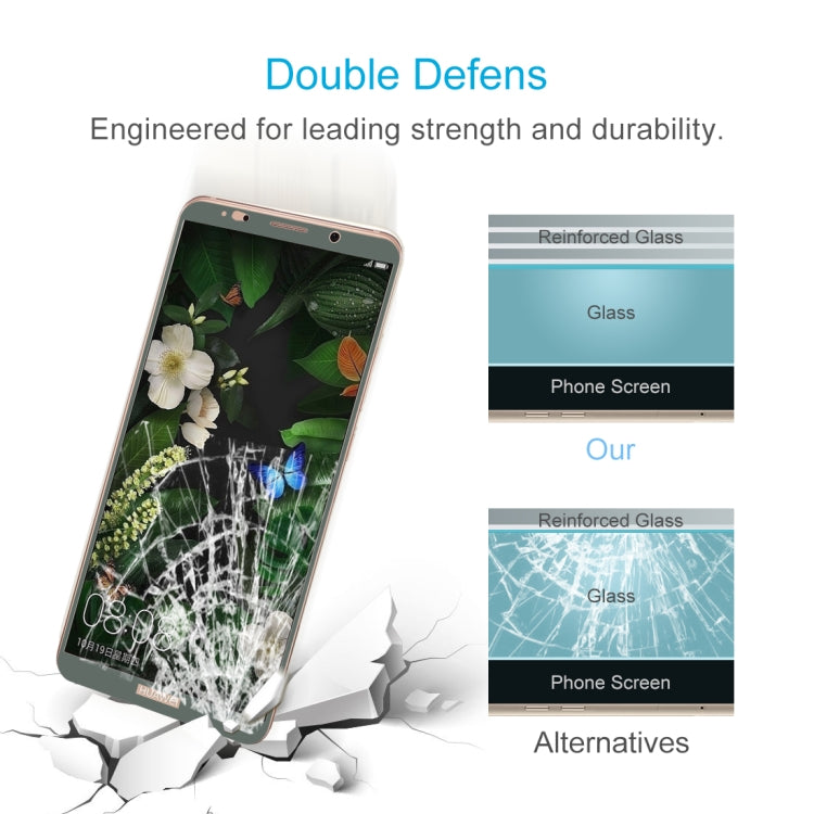 For Huawei  Mate 10 Pro 9H Surface Hardness 2.5D Curved Edge HD Explosion-proof Tempered Glass Screen Protector(Mocha Gold) - Huawei Tempered Glass by DIYLooks | Online Shopping South Africa | PMC TechLife | Buy Now Pay Later Mobicred
