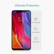 100 PCS 0.26mm 9H 2.5D Tempered Glass Film for Xiaomi Mi 8