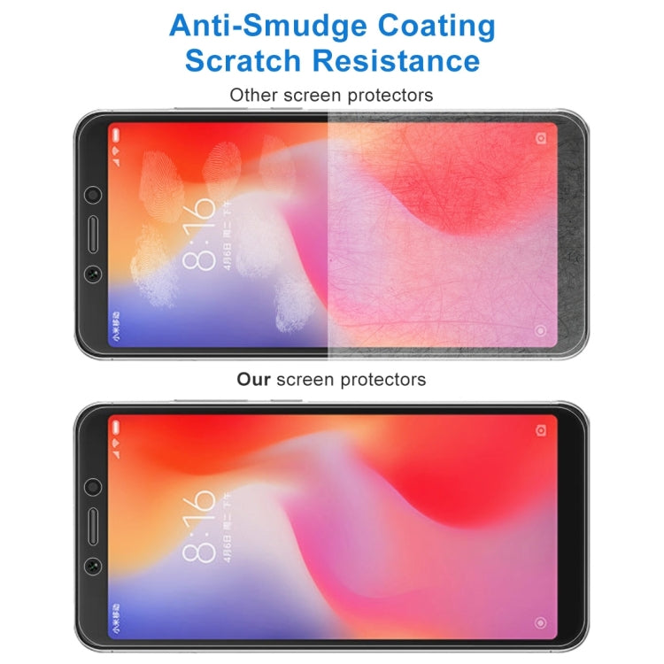 100 PCS 0.26mm 9H 2.5D Tempered Glass Film for Xiaomi Redmi 6A -  by PMC TechLife | Online Shopping South Africa | PMC TechLife