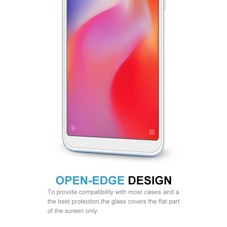 100PCS 9H 2.5D Tempered Glass Film for Xiaomi Redmi 6A