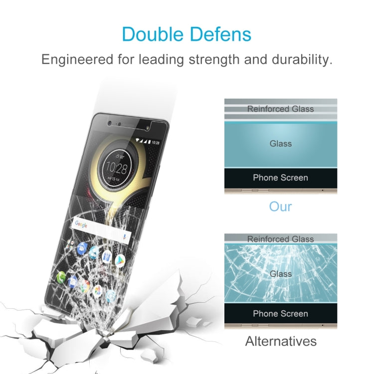 0.26mm 9H 2.5D Tempered Glass Film for Lenovo K8 Plus - For Lenovo by DIYLooks | Online Shopping South Africa | PMC TechLife | Buy Now Pay Later Mobicred